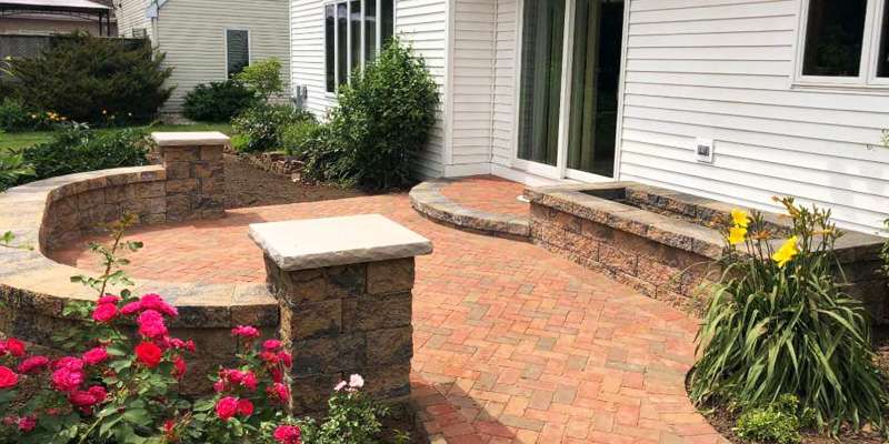 Brick Patio Landscaping Services